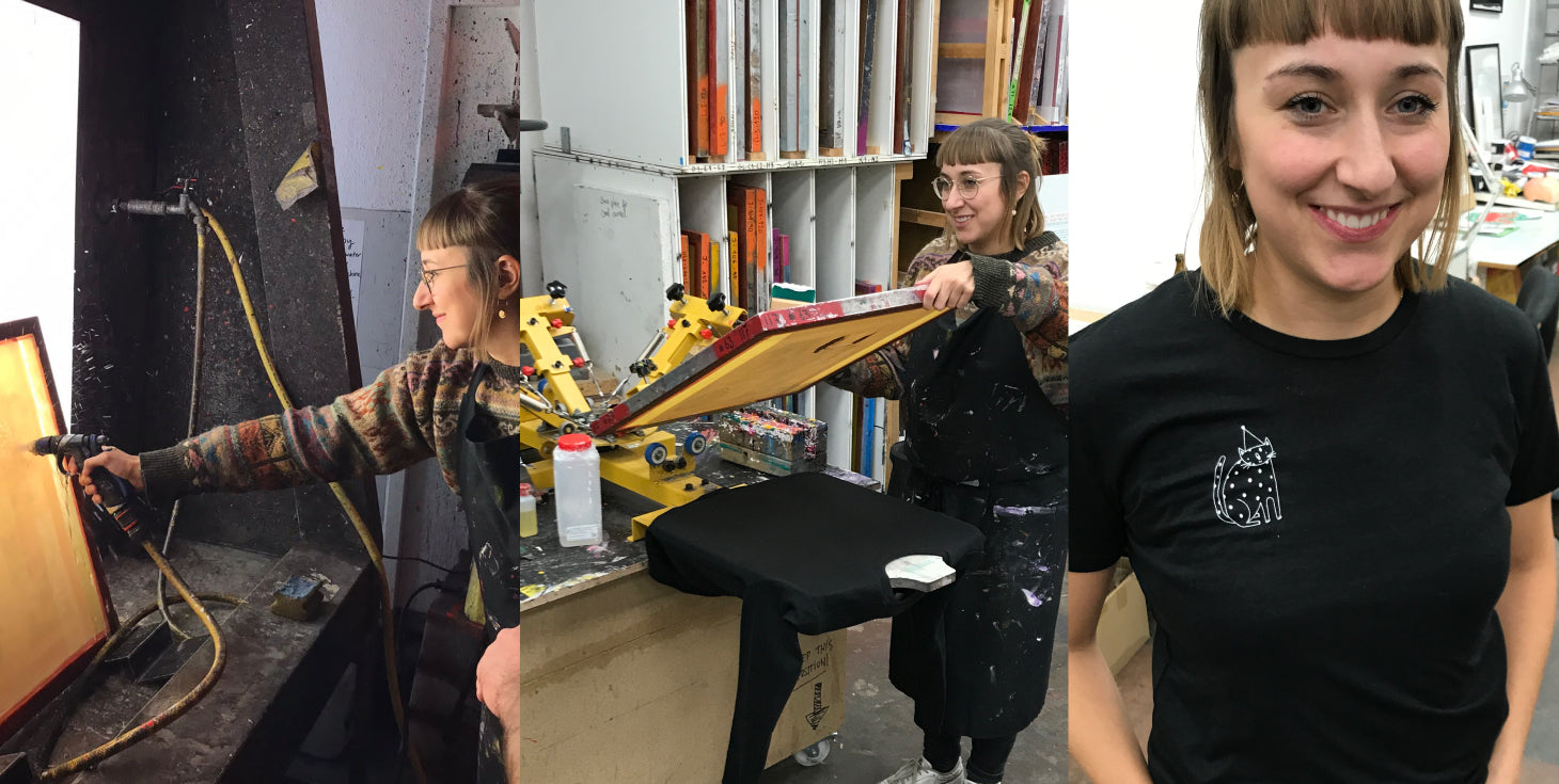 Siebdruck Workshop für Anfänger