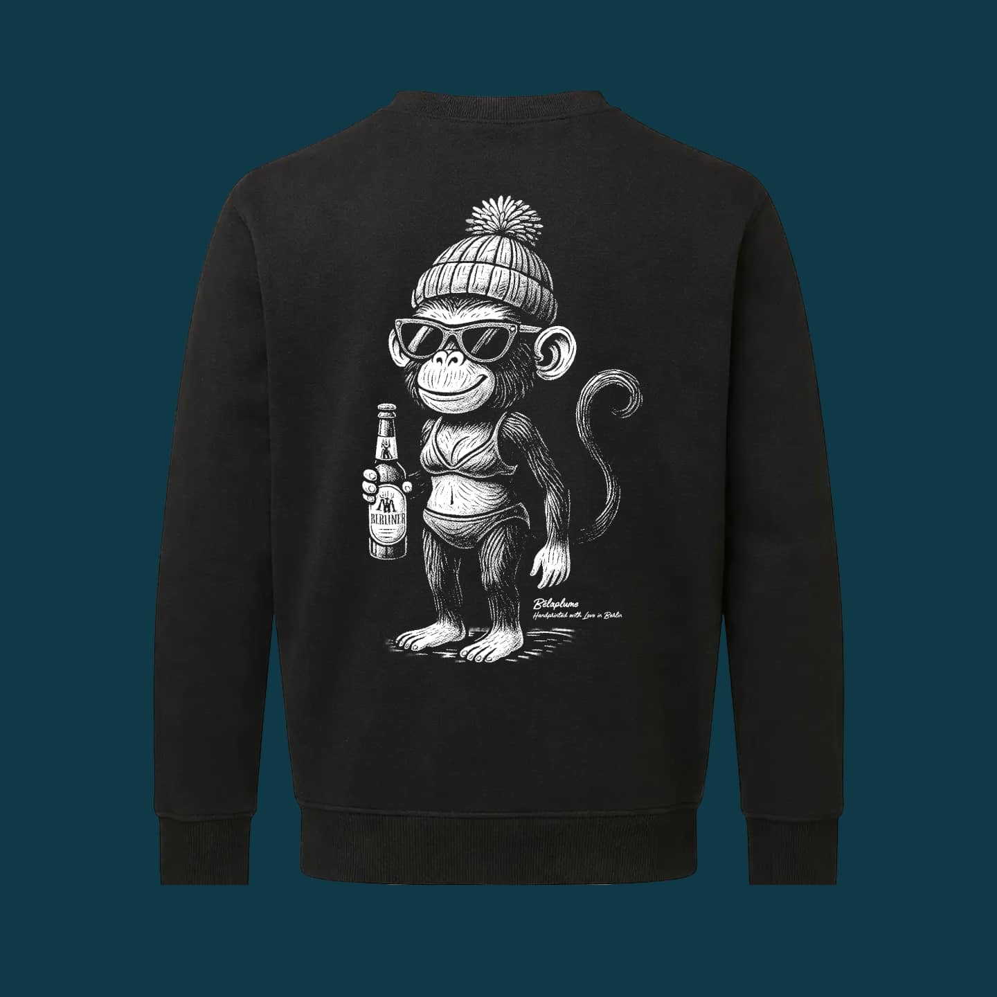 Sweatshirt - Monkey in Bikini